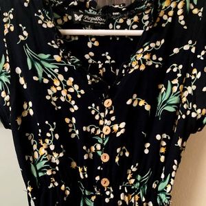 Papillon floral dress